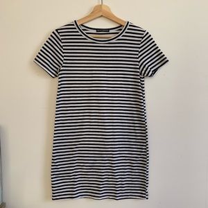 Brandy Melville Striped Mini Dress One Size
